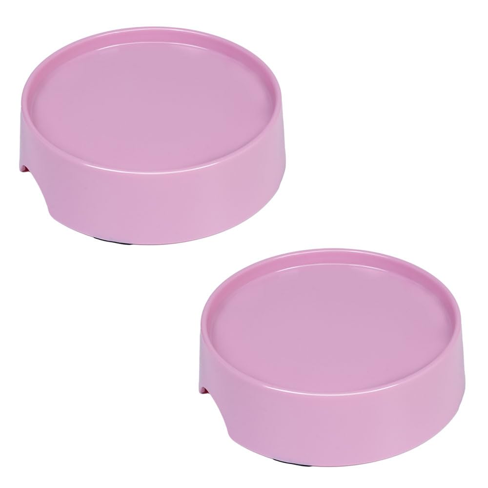 Elevated dog bowl stand set of two for senior dog feeding